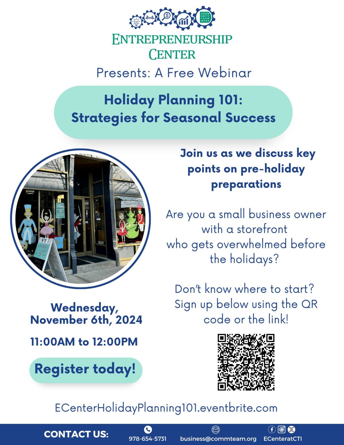 An image representing E-Center Presents: Holiday Planning 101 -Strategies for Seasonal Success