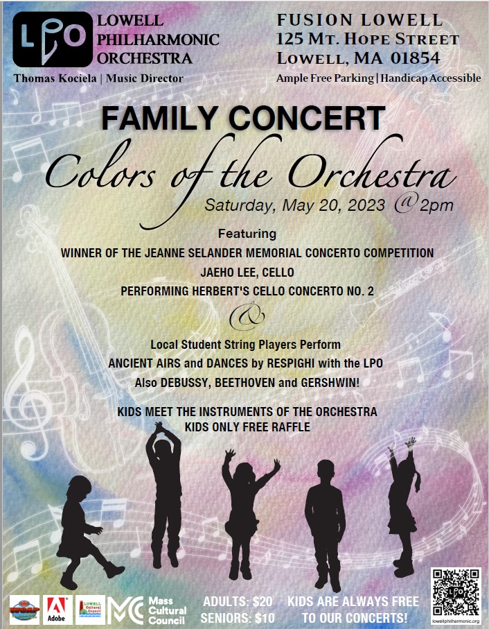 An image representing Colors of the Orchestra - Family Concert