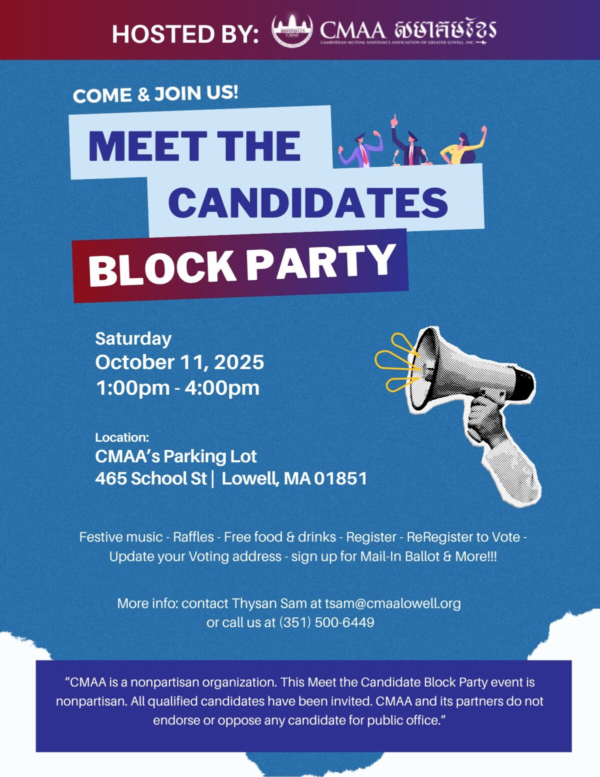 An image representing Meet the Candidate Block Party
