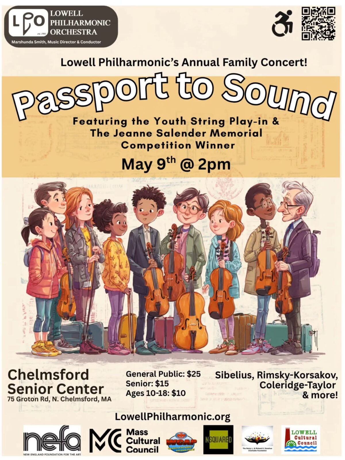 An image representing Lowell Philharmonic Orchestra Presents: Passport to Sound