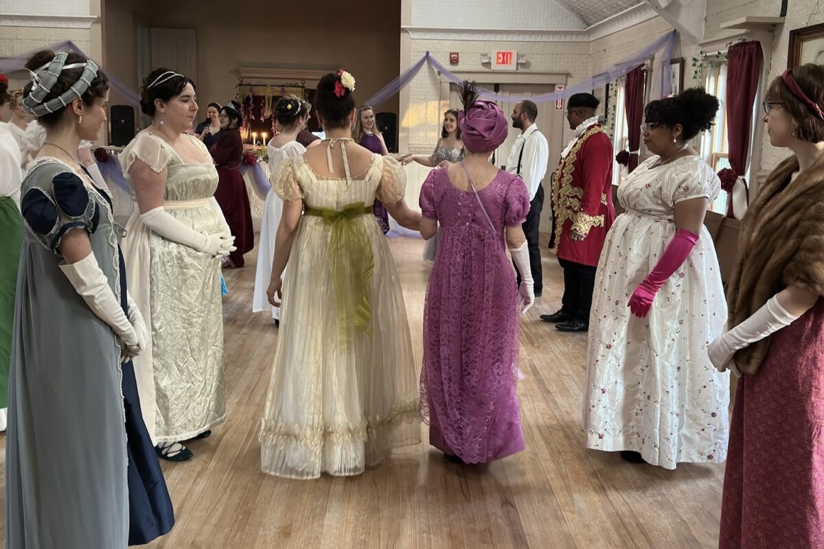 An image representing May Blossoms Regency Ball