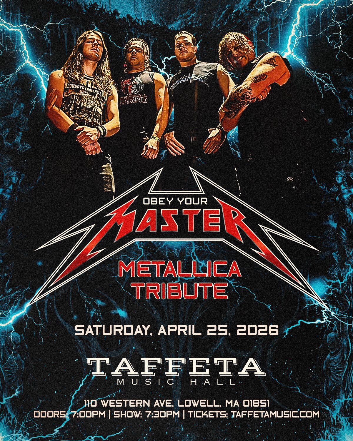 An image representing Obey Your Master - Metallica Tribute