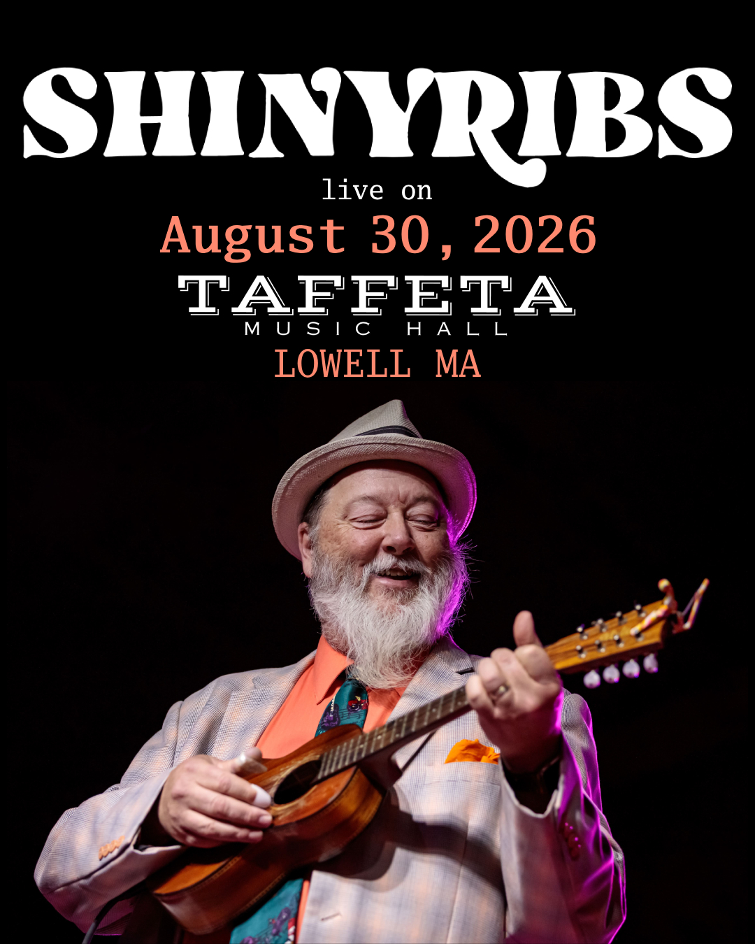 An image representing Shinyribs @ Taffeta Music Hall
