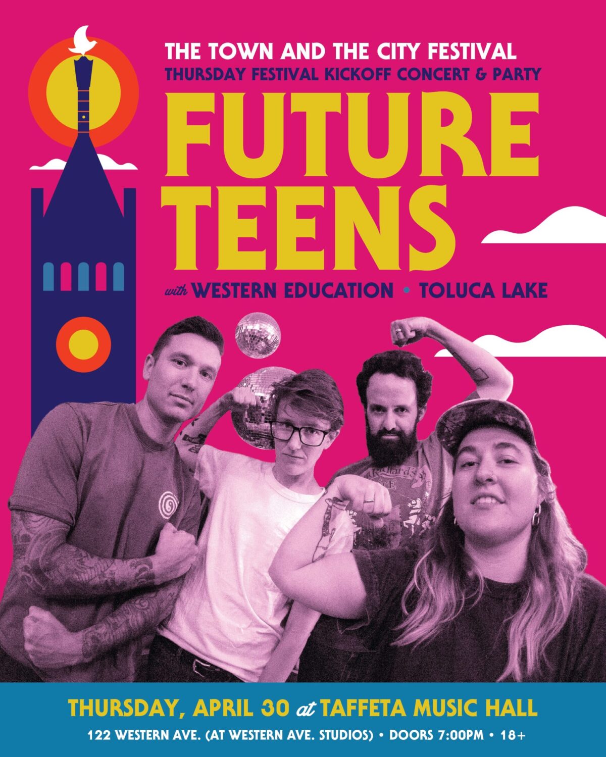 An image representing The Town and the City Festival Kick Off