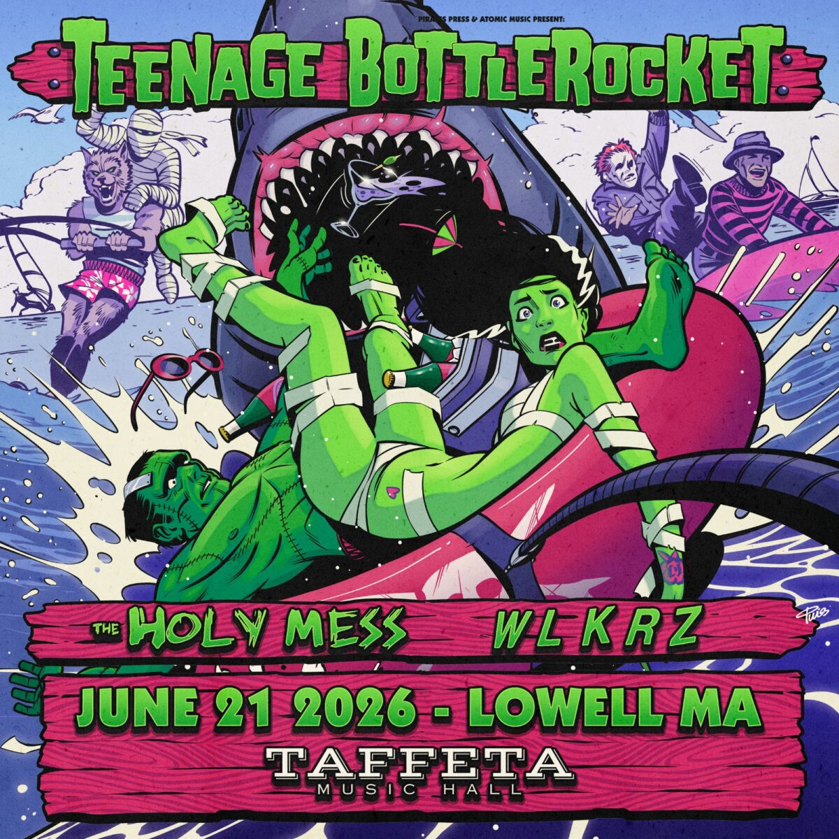 An image representing Teenage Bottlerocket @ Taffeta Music Hall