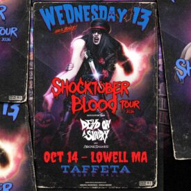 Wednesday 13 @ Taffeta Music Hall