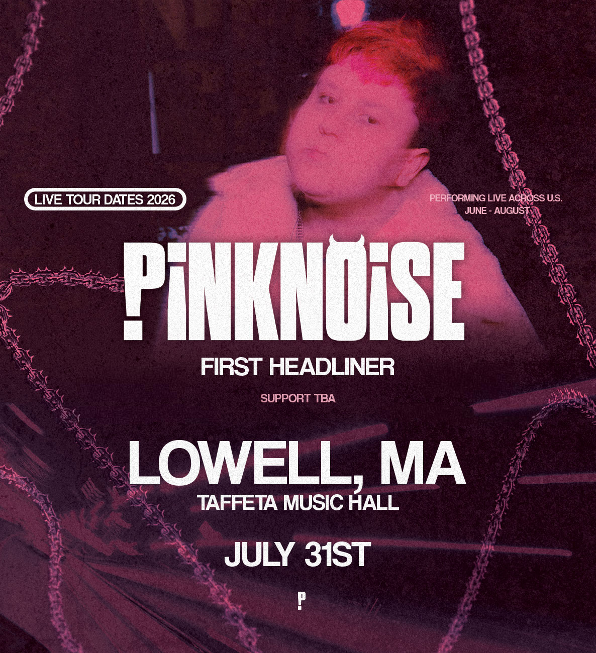 An image representing Pinknoise @ Taffeta Music Hall