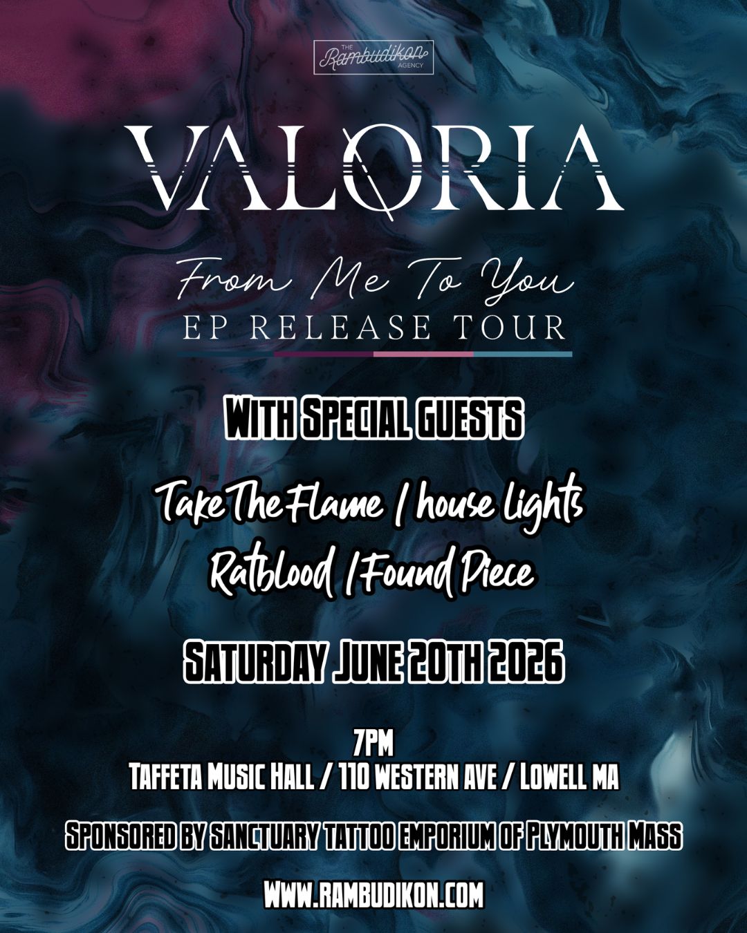 An image representing Valoria EP Release @ Taffeta Music Hall