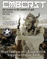 An image representing Combichrist "The Venom in Mouth of God Tour" @Taffeta